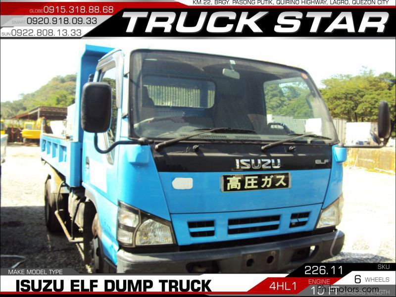 Isuzu Elf Mini Dump Truck in Philippines