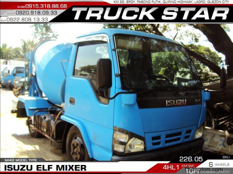 Isuzu Elf Mixer in Philippines