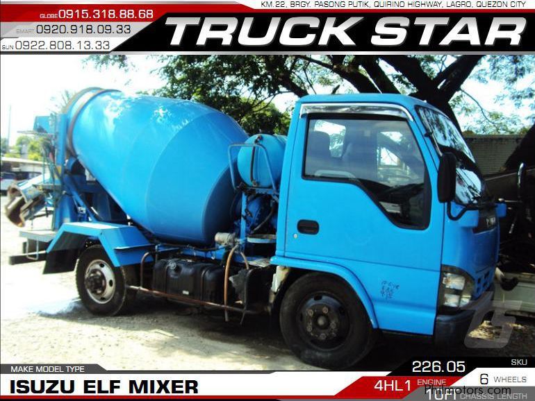 Isuzu Elf Mixer in Philippines