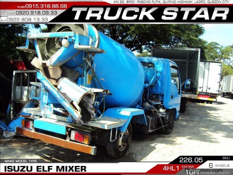 Isuzu Elf Mixer in Philippines