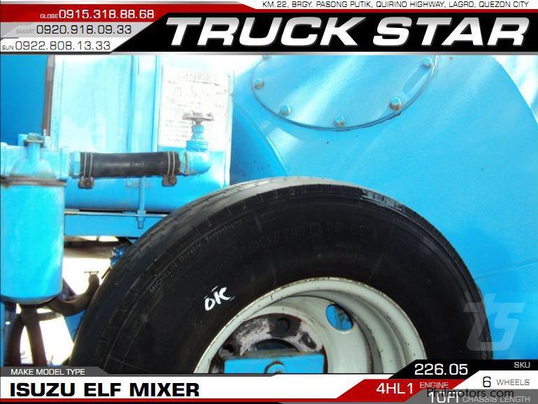 Isuzu Elf Mixer in Philippines