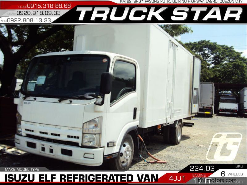 Isuzu Elf Refrigerated Van in Philippines