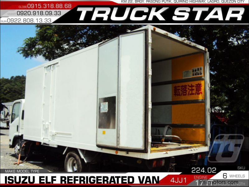 Isuzu Elf Refrigerated Van in Philippines