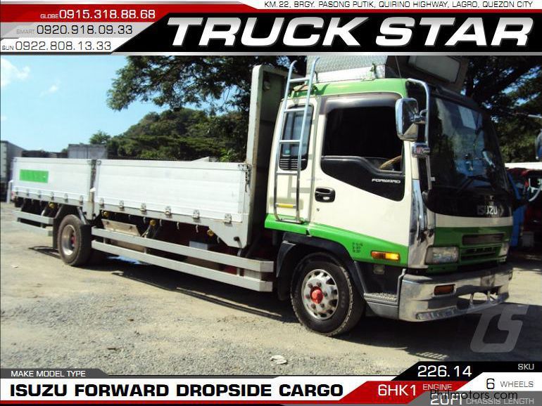 Isuzu Forward Dropside Cargo in Philippines