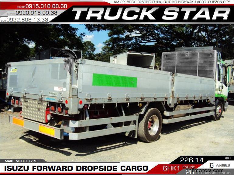 Isuzu Forward Dropside Cargo in Philippines