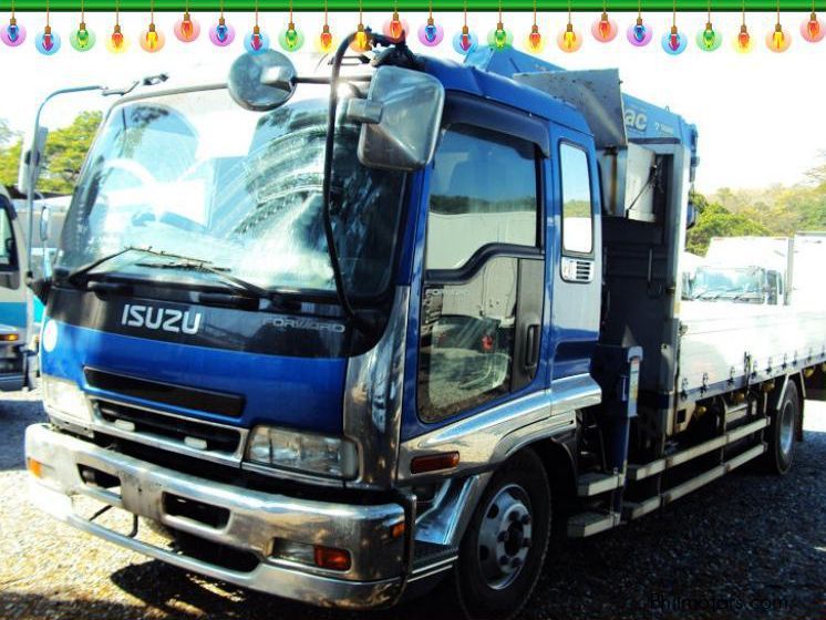 Isuzu Forward Dropside Cargo With Crane in Philippines