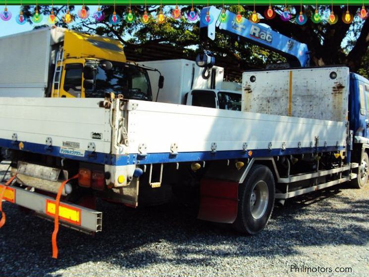 Isuzu Forward Dropside Cargo With Crane in Philippines