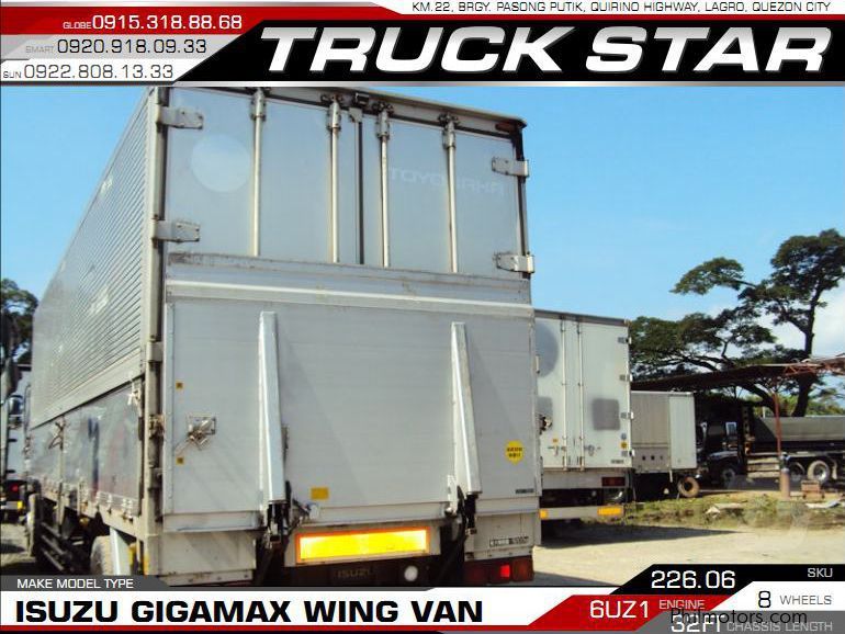 Isuzu Gigamax Wing Van in Philippines