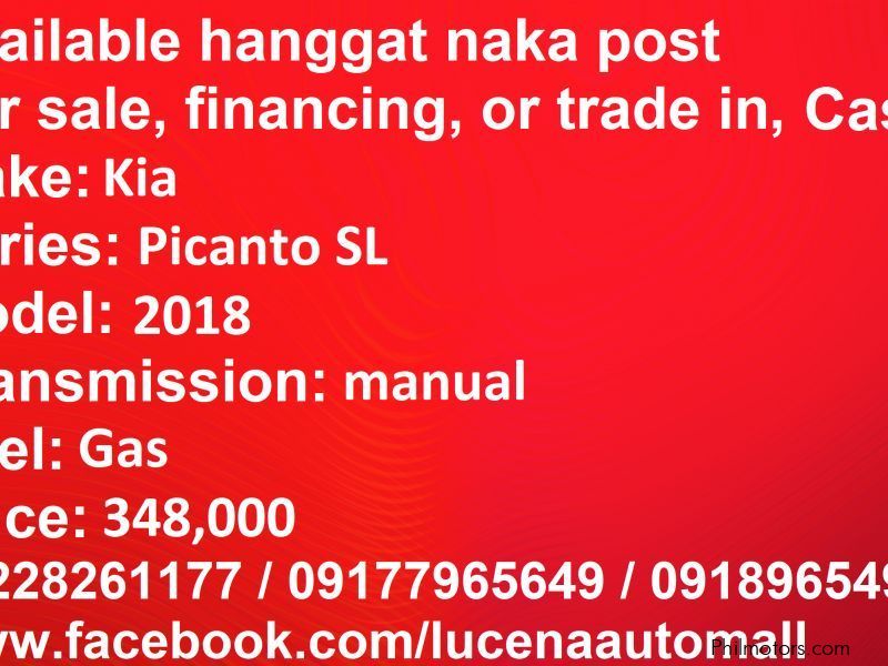 Kia Picanto SL in Philippines