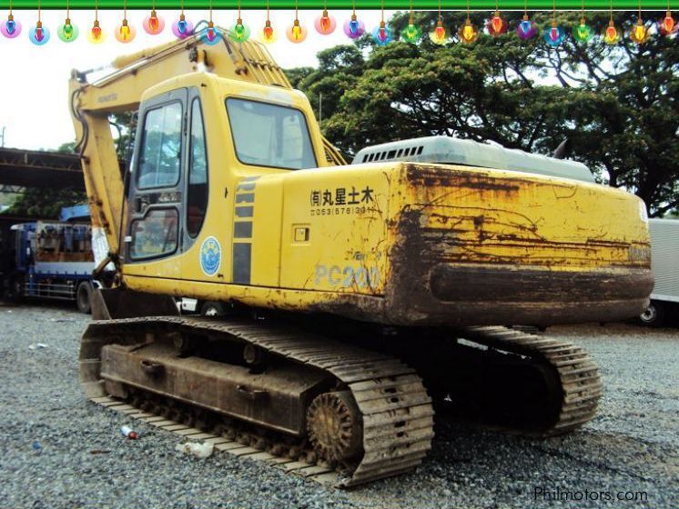 Komatsu PC200 Excavator in Philippines