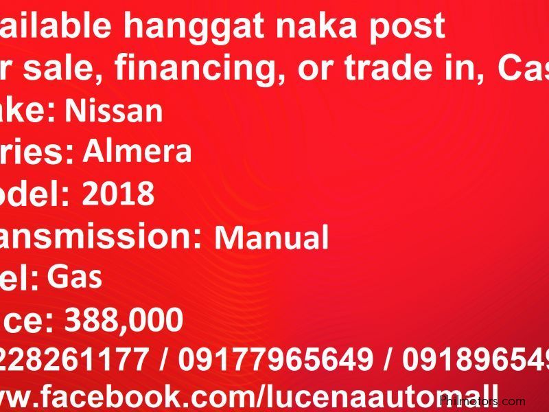 Nissan Almera Manual 2018 Quality in Philippines