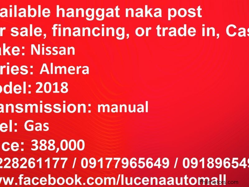 Nissan Almera Manual Quality in Philippines