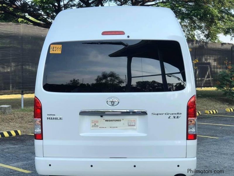 Toyota HiAce Super Grandia LXV in Philippines