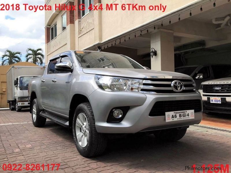 Toyota Hilux G 4x4 in Philippines