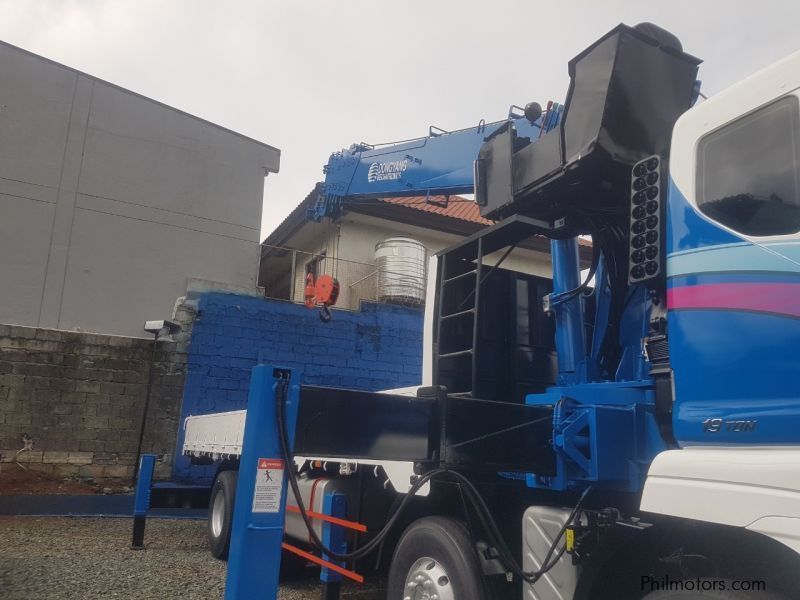 Daewoo 15 tons boom truck / cargo crane in Philippines