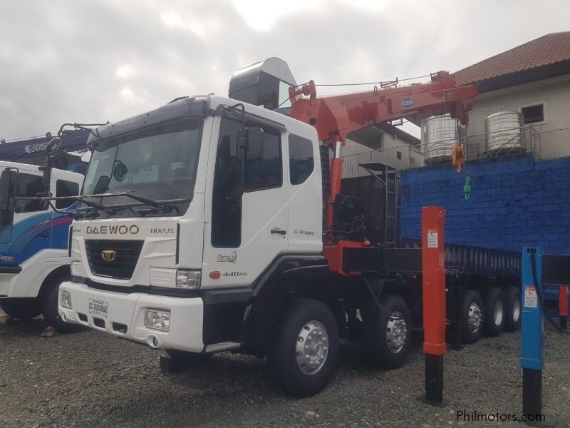 Daewoo 15 tons boom truck / cargo crane in Philippines