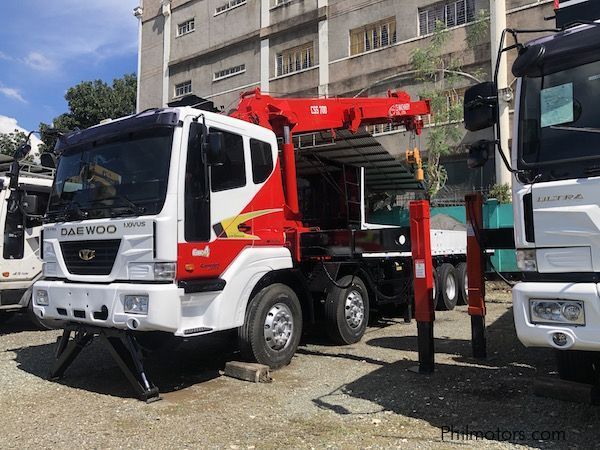 Daewoo 19 tons crane boom truck in Philippines