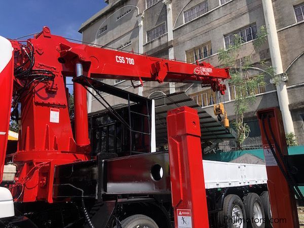 Daewoo 19 tons crane boom truck in Philippines