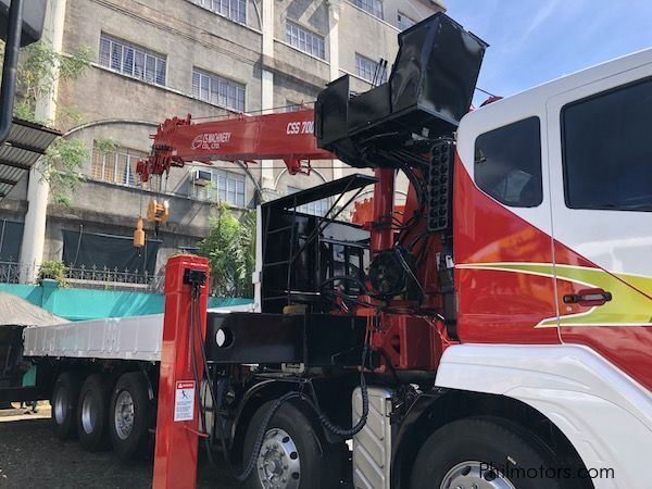 Daewoo 19 tons crane boom truck in Philippines