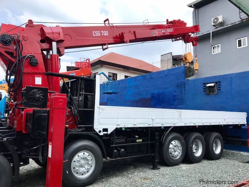 Daewoo 19 tons crane boom truck in Philippines