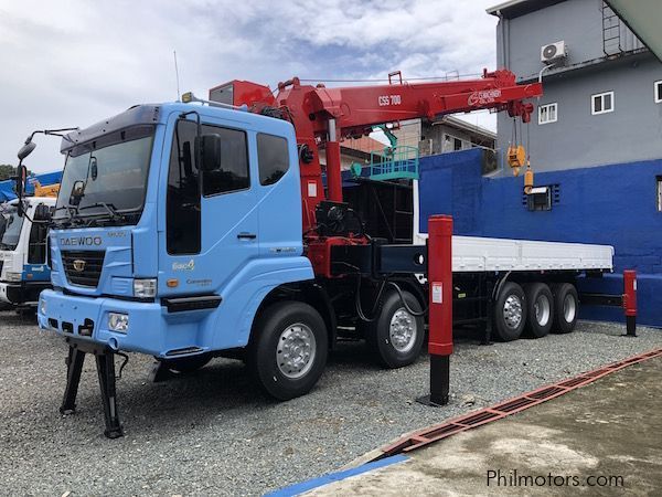 Daewoo 19 tons crane boom truck in Philippines