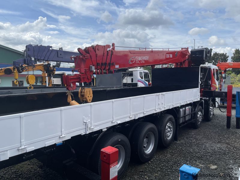 Daewoo 25 tons boom truck with 19 tons crane in Philippines