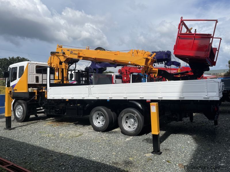 Daewoo 7 tons crane capacity boom truck in Philippines