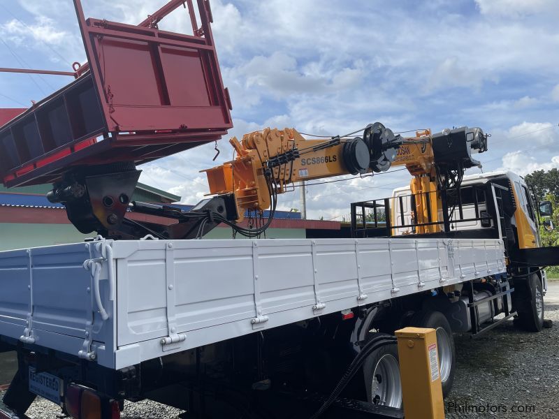 Daewoo 7 tons crane capacity boom truck in Philippines