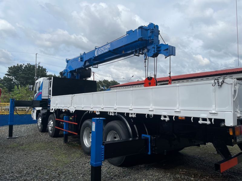 Daewoo BOOM TRUCK WITH MAN LIFT/ CARGO CRANE TRUCK in Philippines