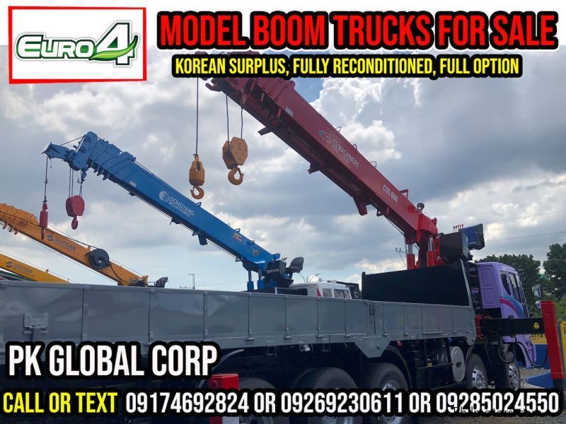 Daewoo Boom Truck / Cargo Crane Truck / Truck Mounted Crane in Philippines