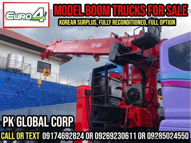 Daewoo Boom Truck / Cargo Crane Truck / Truck Mounted Crane in Philippines