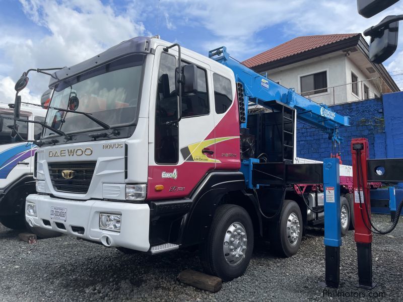 Daewoo Boom truck 15 tons in Philippines