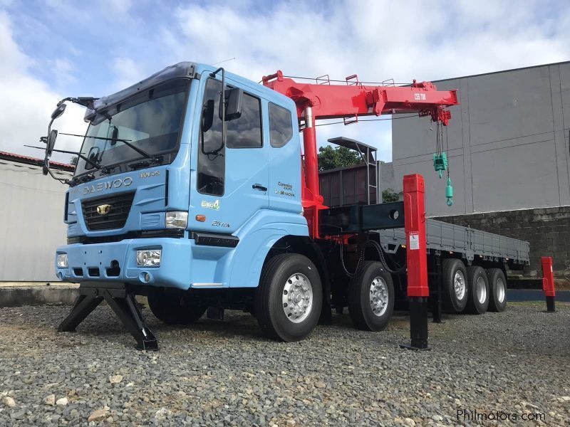 Daewoo Boom truck 19 tons in Philippines