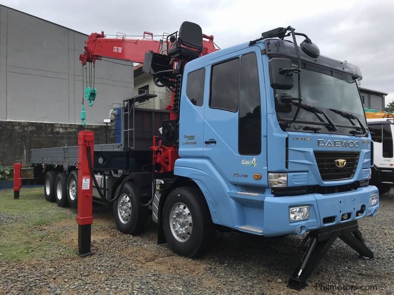 Daewoo Boom truck 19 tons in Philippines