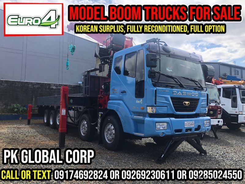 Daewoo Boom truck in Philippines