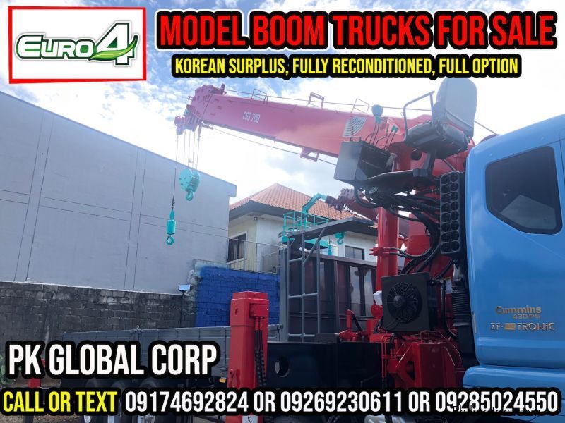 Daewoo Boom truck in Philippines