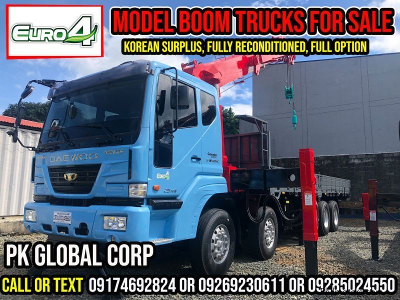 Daewoo Boom truck in Philippines