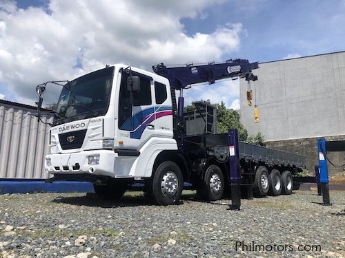 Daewoo Cargo Crane Boom Truck in Philippines