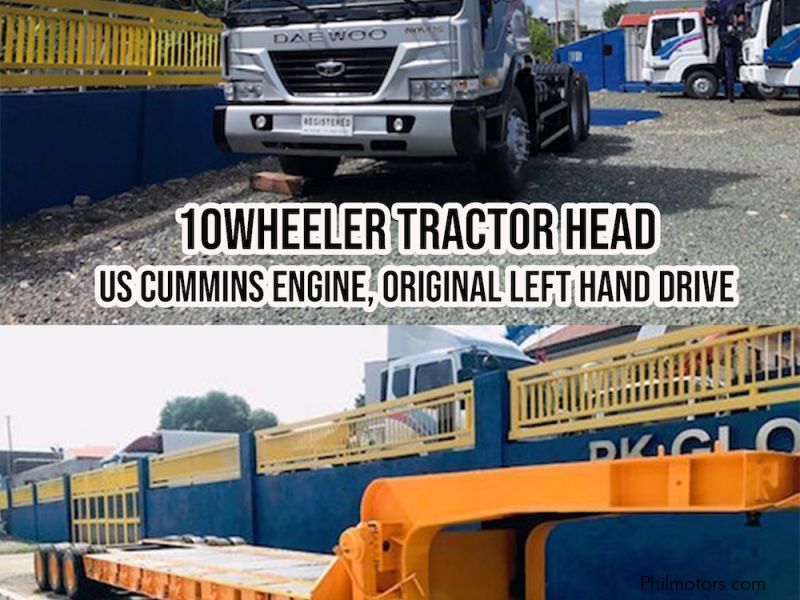 Daewoo Tractor head and lowbed in Philippines