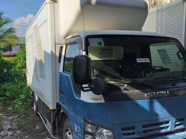 Used Isuzu ELF NPR FREEZER VAN 4HL1