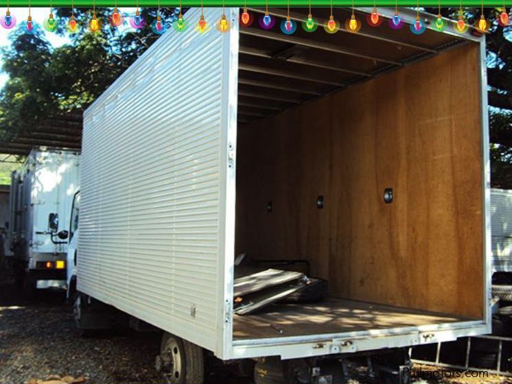 Isuzu Elf Aluminum Closed Van in Philippines