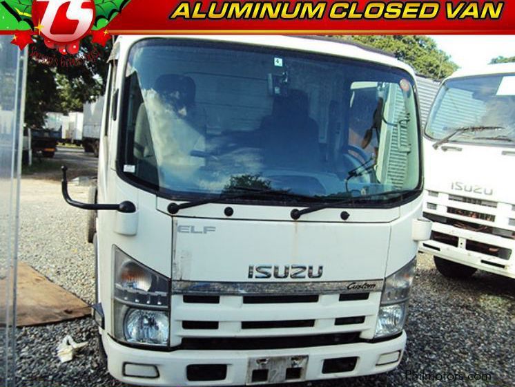 Used Isuzu Elf Aluminum Closed Van