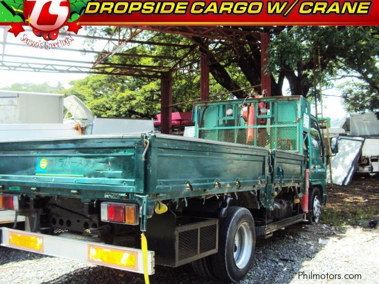 Isuzu Elf Dropside Cargo With Crane in Philippines