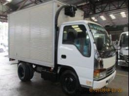 Isuzu Elf NKR N Series 4x2 10 footer aluminum closed van truck in Philippines
