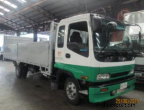 Used Isuzu Forward 4x2 Cargo Dropside Truck 6 wheeler