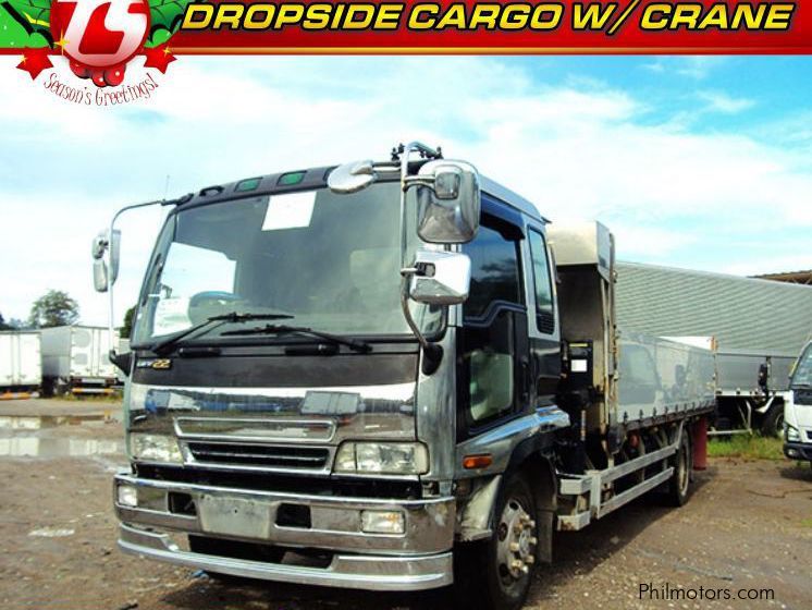 Isuzu Forward Dropside Cargo With Crane in Philippines