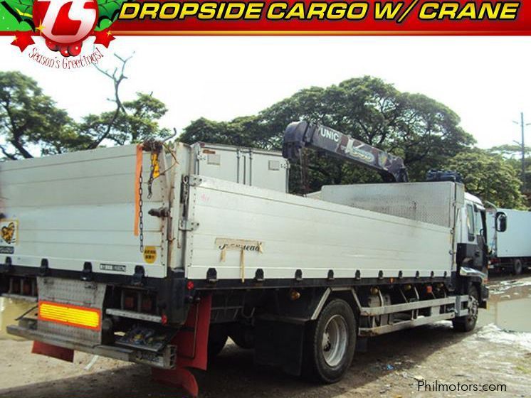 Isuzu Forward Dropside Cargo With Crane in Philippines