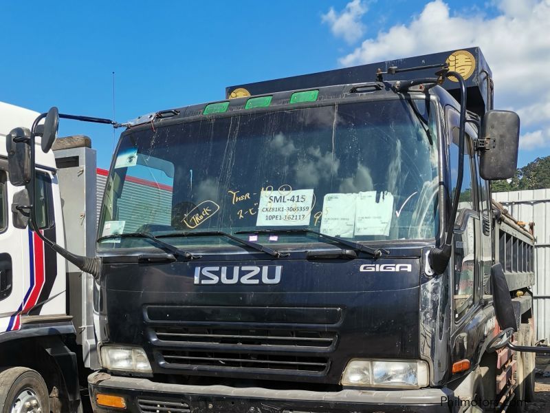 Used Isuzu GIGA 10W DUMP TRUCK 10PE1