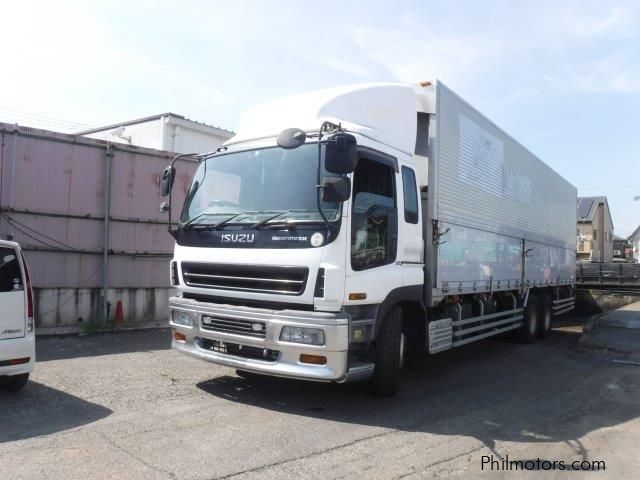 Used Isuzu GIGA 10W WHITE WING VAN 6WF1 AIRBAG