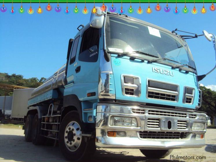 Isuzu Gigamax Stainless Tanker 8KL in Philippines